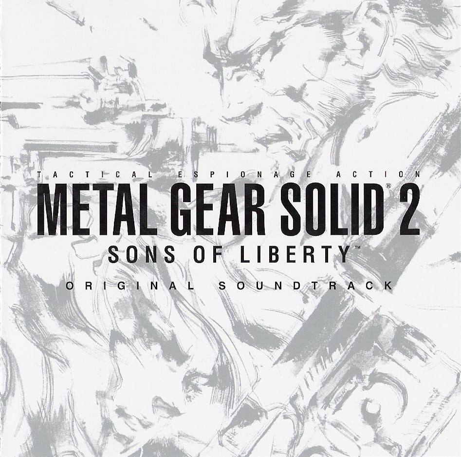 metal gear solid 2 soundtrack album art