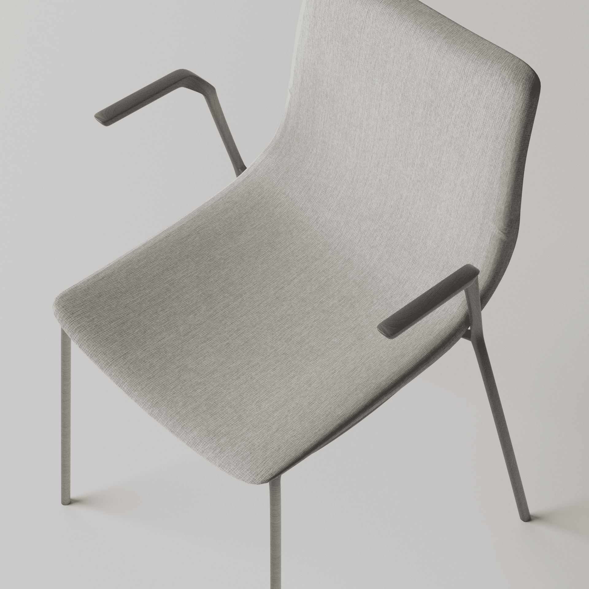 top profile of a chair