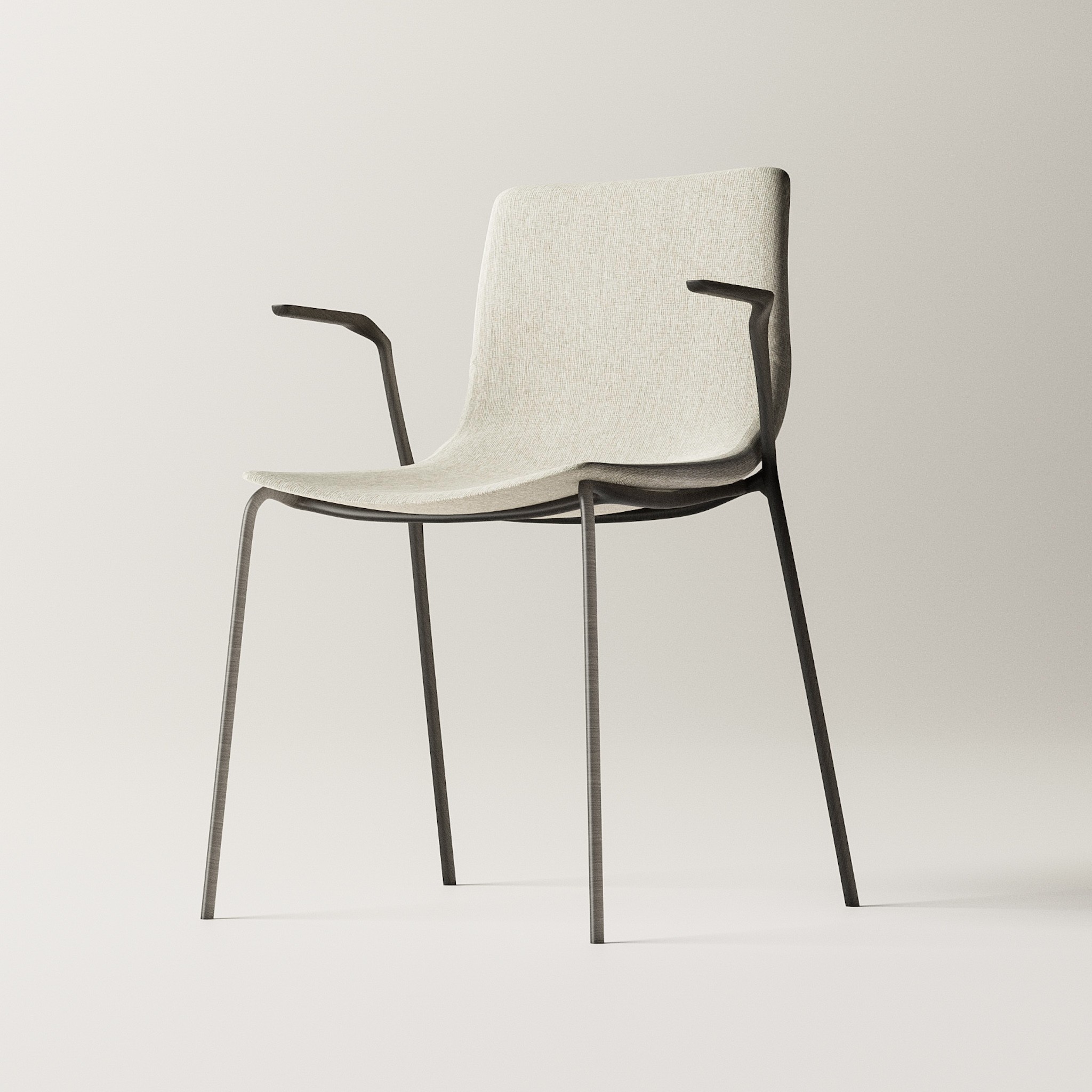 front profile of the same chair