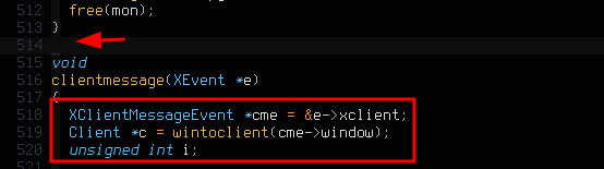 a screenshot showing the area specified in our configuration file by the diff file